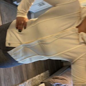 Armani exchange cream colored jacket